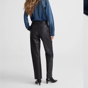 Madewell The Balloon Leather Pant NWT